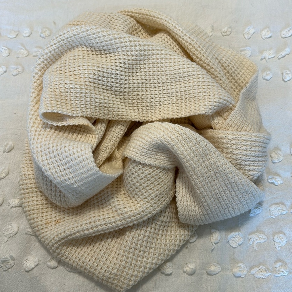 J. Crew Ivory Scarf